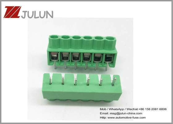 Panel Sabit LC10N-5.08 Geçmeli Terminal 2EDG-5.08, naylon PA66 muhafazalı