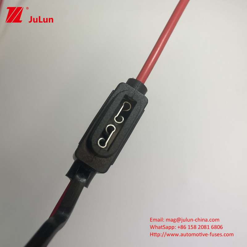UL 94 V-0 Rated Low Voltage Fuse Holder In Line Mounting Method Air Conditioning And Blower Motors (UL 94 V-0 Ratinged Low Voltage Fuse Holder In Line Mounting Method) Hava klima ve üfleme motorları
