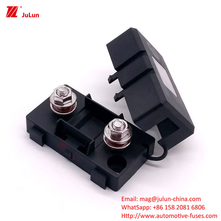 Otomobil ANS-HB Trompet Plug Tipi Sigorta Kutusu MIDI Sigorta Sahibi ANS Bolt Tipi Tek Yol Sigorta Kutusu
