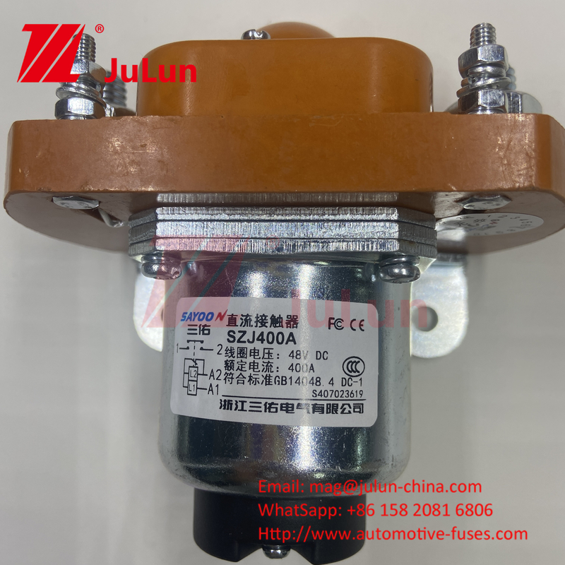Forklift Dc Contactor MZJ-D Serisi Modelleri Normal Açık Tek Bobini Tamamlar