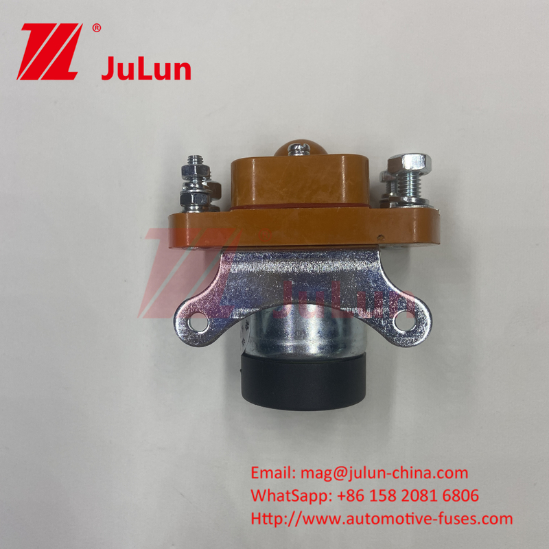 DC Contactor Motor Normalde Kapalı Düşük Voltajlı MZJ-600A SZJ600A Posta ve Telekomünikasyon 12V 24V 36V 48V