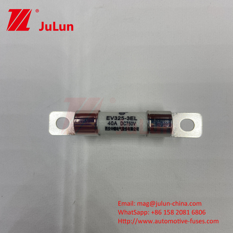 Koruma EV Elektrikli Araç Füzü Güç Değiştirme 15A 30A 25A 750VDC 10x38 EV Füzüsü