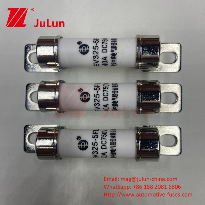 Elektrikli Araçlar İçin Otomobil Pil Şarj Aracı ISO Sertifikalı Güç Değiştirme 15A 30A 25A 750VDC 14x51 50A EV FUSE
