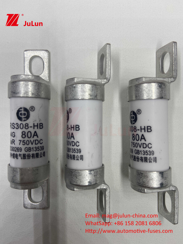 100A80A 750VDC Enerji Depolama 10A 25A 30A 50AEV Elektrikli çekiş sistemi için akıllı koruma ile Voltaj Mikro sigorta