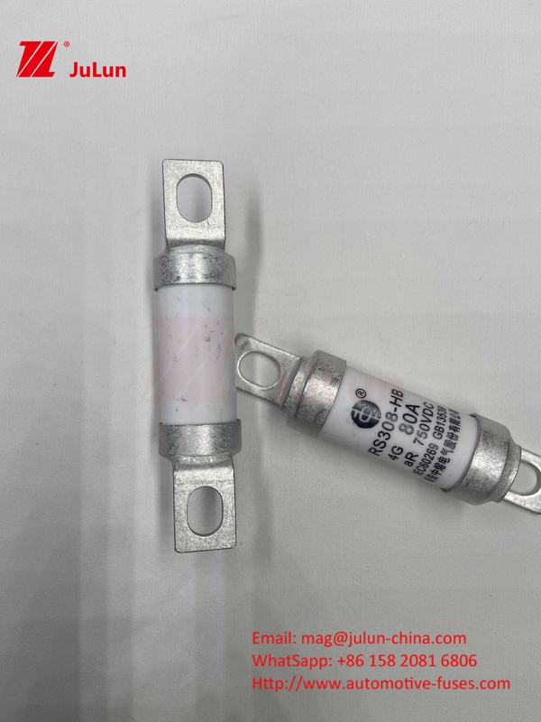 750VDC Seramik Otomobil Sigortaları 14. Seramik tüp 20x46mm 15A 40A 50A RS308 HB G FUSE 750VDC EV325 100A
