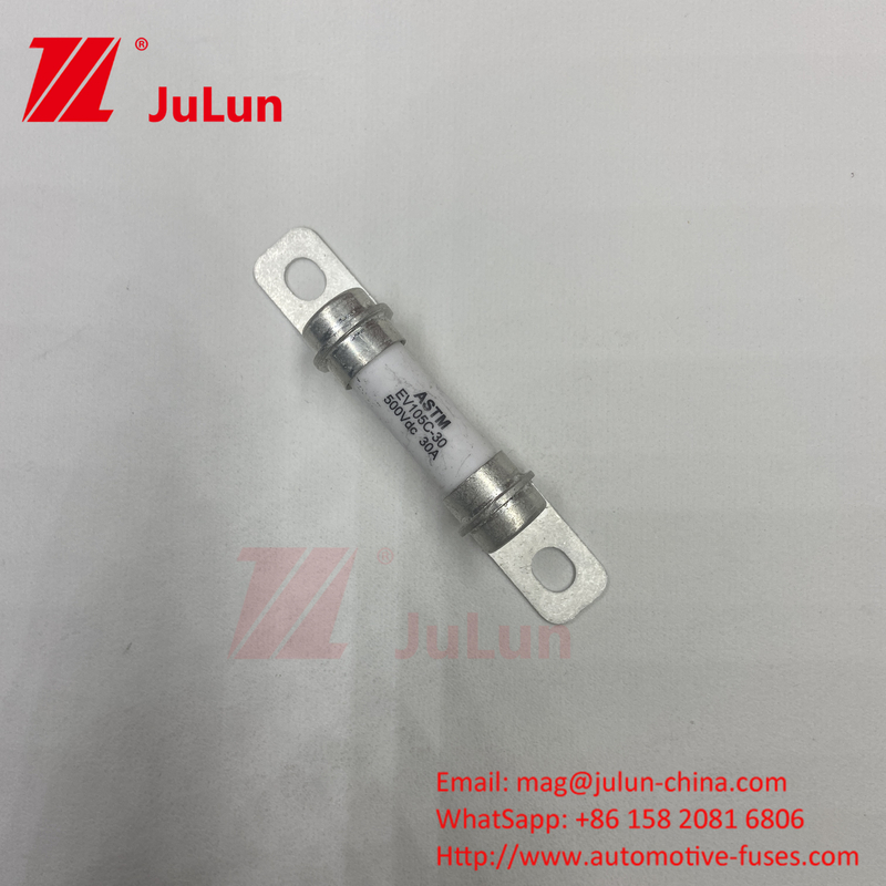 5A 10A15A 20A 30A Hibrit Araç Sigorta 20A 30A 40A Enerji Depolama Sistemi Elektrikli Sürücü 500VDC