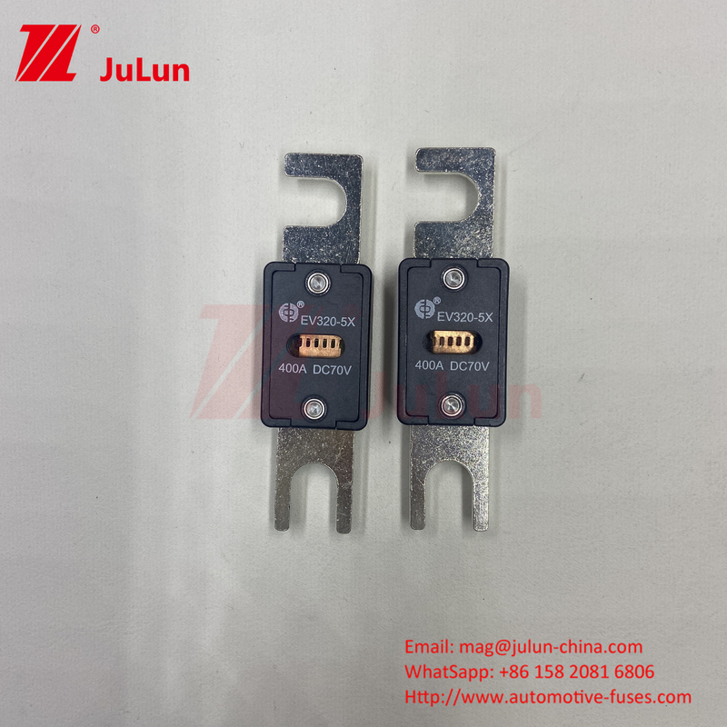 TESLA 70VDC EV320-5X 5C Rated Voltage Elektrikli Araç Sigortaları M6 Bolt Tip 225A
