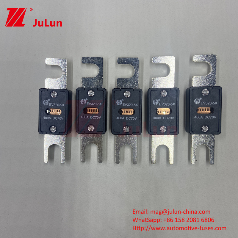 Elektrikli Araç EV320-5X-225A EV Şarj Sistemi için 70VDC Voltaj Otomobil Sigorta M6 M8