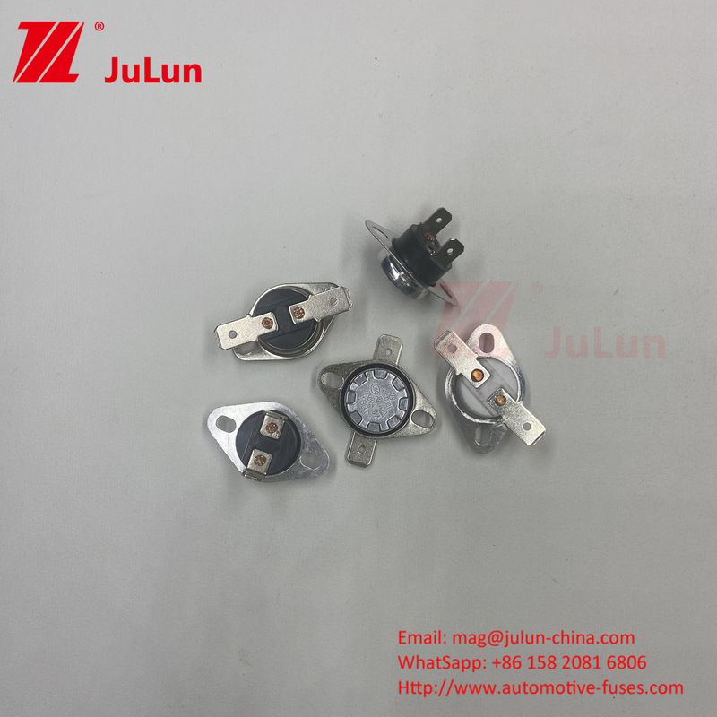 Bimetal KSD301 10A 250V Disk Snap Action Termostatları, Düşük Sıcaklıklı Sınırlı Kontrol Değiştiricisi H31 250V 10 13C