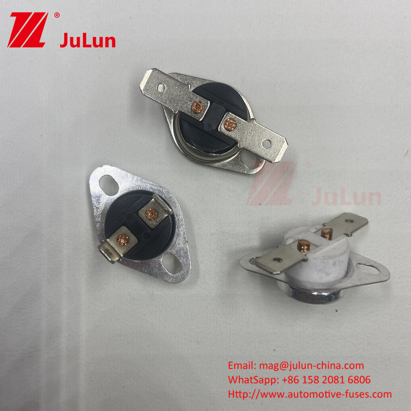 Sıcaklık kontrol anahtarı normalde kapalı / açık KSD301 Bimetal Termostat El ile sıfırlama Termal kesme anahtarı