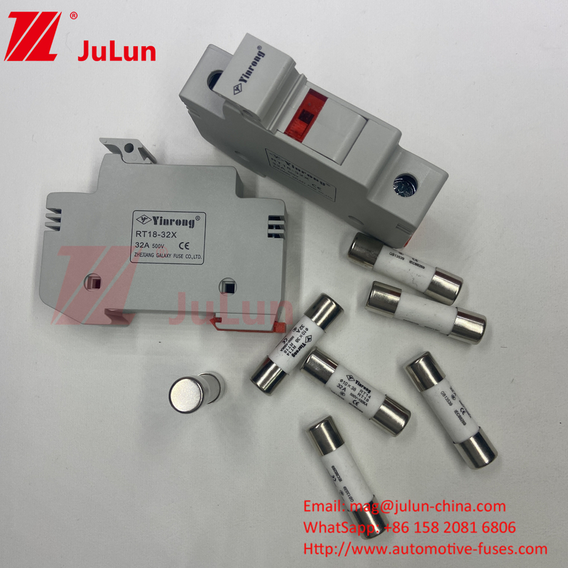 Güneş PV Keramik Sigorta Sahibi 1000VAC/DC 300A Fotovoltaik Ch için Keramik Hızlı Eylemli Sigorta