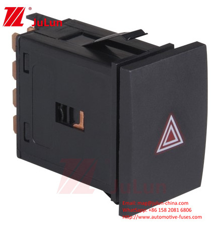 Uyarı anahtarı 377953235 DNI2120 Tehlike sinyali anahtarı Ford kamyon BC45-13A350-BA 12V 24V