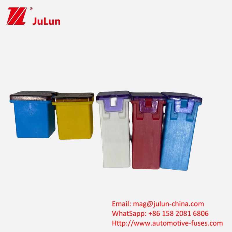 OEM Blade Fuse SBFC J FLF N Yolu Araç Fuses Elektrikli Otomobil Özel Littel Otomobil Kare Fuse 32V 58V