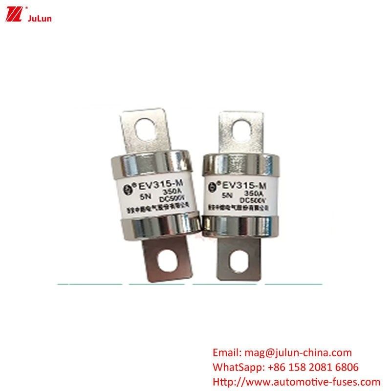EV Bolt vida Voltaj Elektrik Gücü Füzyonları 150A-500A 250A 300A 400A 500VDC Endüstriyel 500V 20KA Koruma