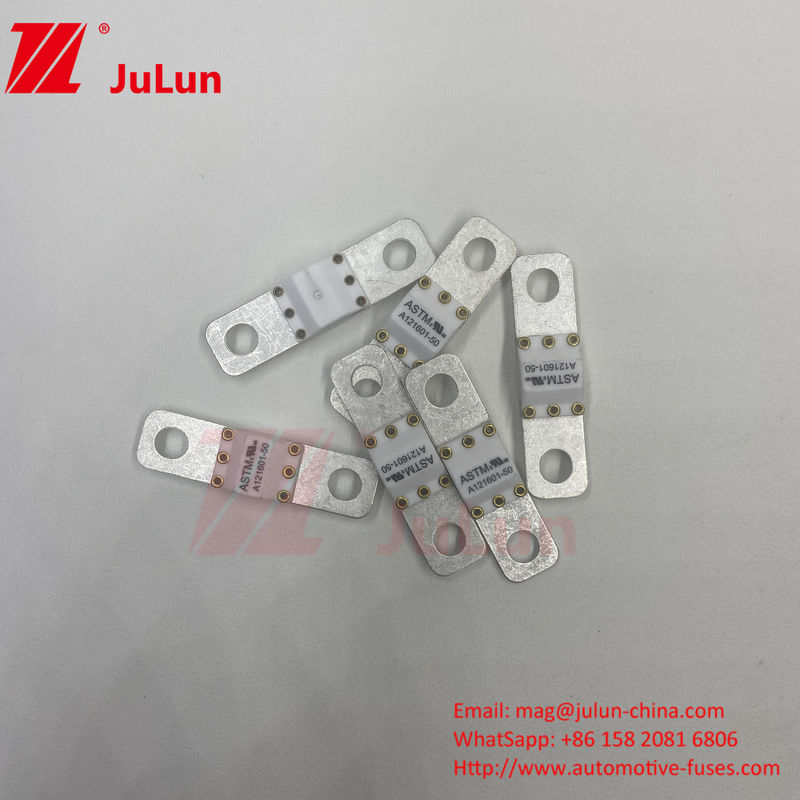 A121601-250A 125VDC Elektrikli Araçlar için ASTM Terminal Tipi Sigortalar Seramik