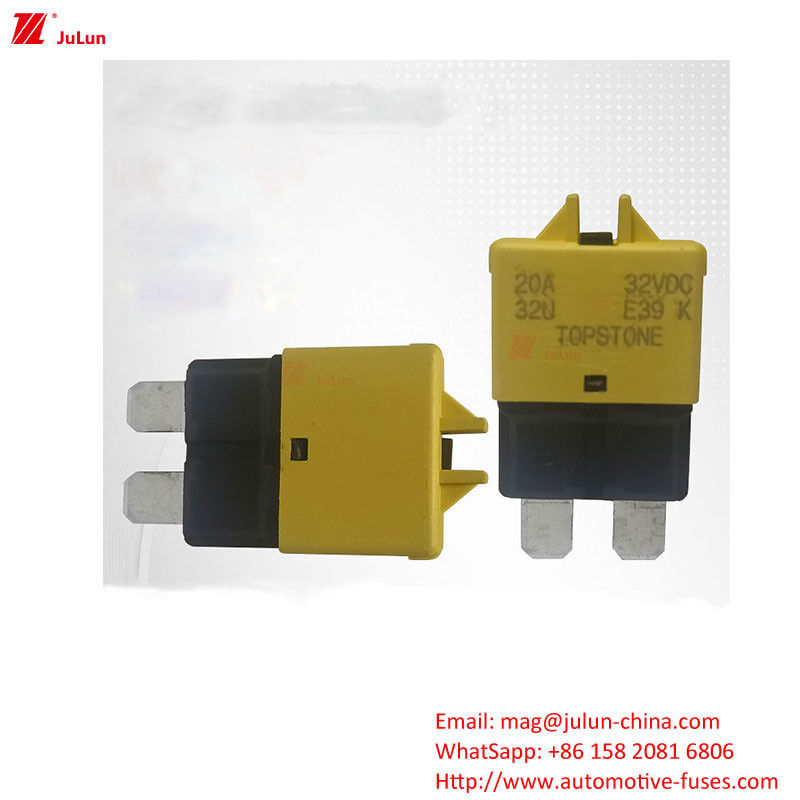 Makine Manual Reset Switch Yacht Manual Reset Devre Kesicisi EU UL Rated 32V Bakır sigorta tutucusu