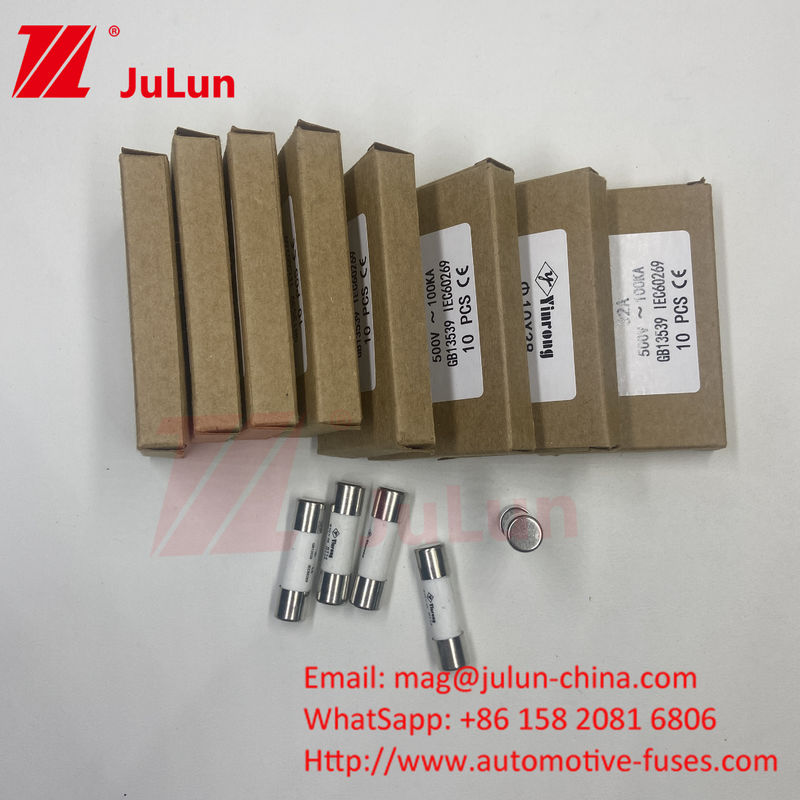 4A AC220V AC380V AC500V AC690V AC800V 1000V Güneş PV Sigortaları 10 x 38mm 1000VDC Pv String Sigortaları UL TUV CE RoHS