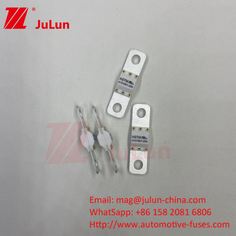 125VDC 300A ASTM Elektrikli Araç Hızlı Şarj / Ev Dc Bolt vida koruması ile Hızlı Şarj Füzesi