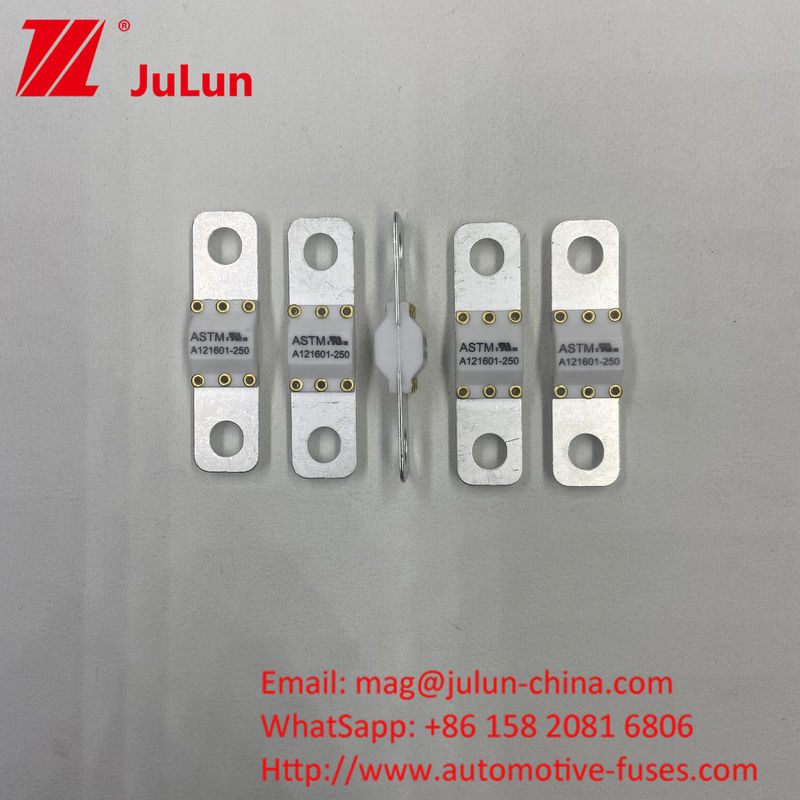 A121601-350A 125VDC Voltajı ve 6KA kırma kapasitesi ile Elektrikli Araç Sigortaları