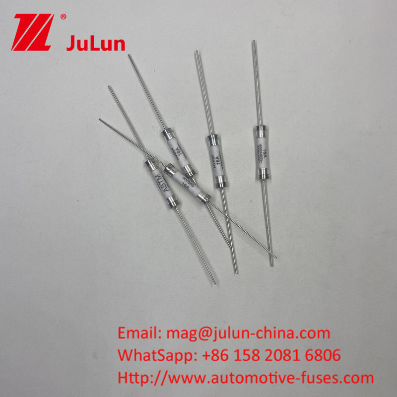 HV660 12A 500VDC ASTM Keramik Otomobil Sigortaları 30KA 10-15A 10A 12A 15A 16A 20A 25A 30A