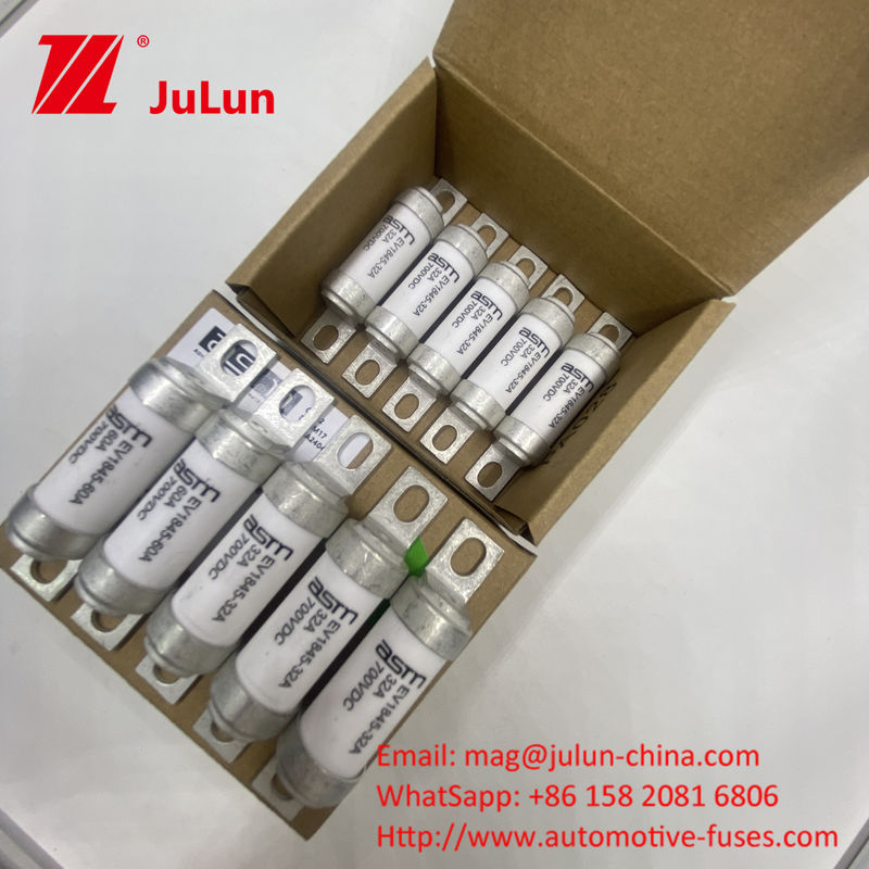 EV1845 20A 700VDC Elektrikli Araç / HEV vida montu için Bolt Sigorta 5-150A