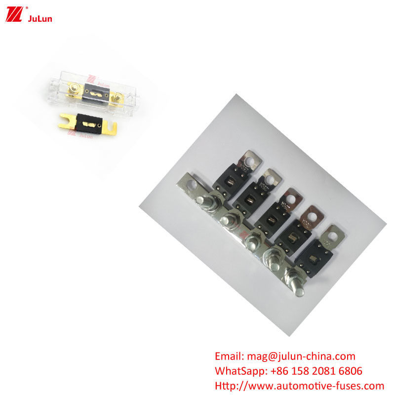 EU UL Standart Dönüşüm Voltajı 32V Sigorta Kesicisi Elektrikli Araçlar için Plastik/Naylon Konut Sigorta Sahibi Otobüsler ve Kazı Makineleri