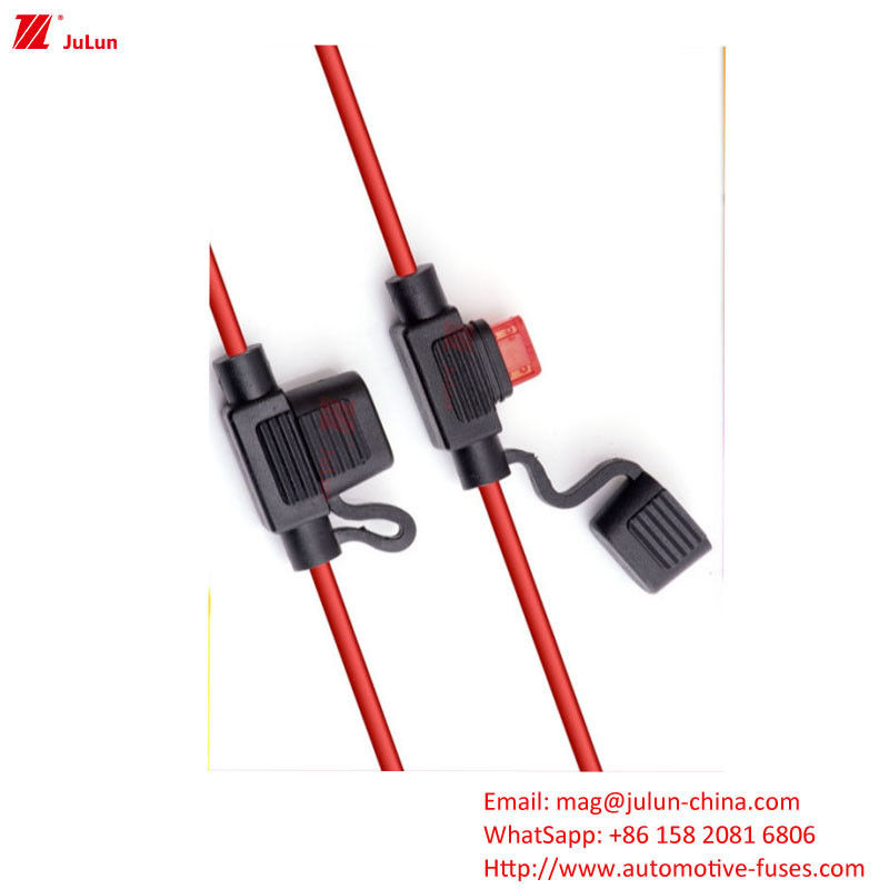 Orta, Küçük, Büyük Kaliteli Kurşunlu Su geçirmez Sigorta Sahibi/Dörtleme Kesicisi Naylon Konut Malzemesi 32V Değerlendirilmiş Voltaj Otomotiv/Elektrik Aracı/Otobüs Uygulamaları
