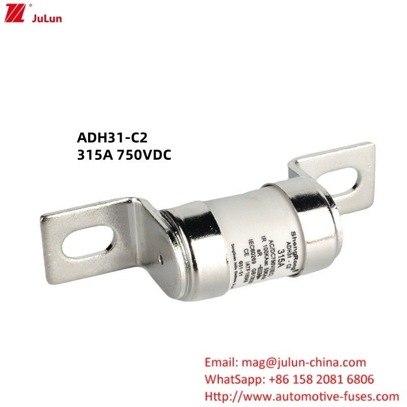 ADH31-C2 750VDC 10KV 50A-400A Elektrikli ekipman için yüksek gerilimli sigorta