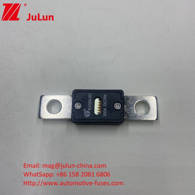 EV320-5C 200A 70VDC EV HEV için SINOFUSE Terminal Tipi Elektrikli Araç Füzesi 70VDC AC Ev Şarj Adaptörü Uyumlu