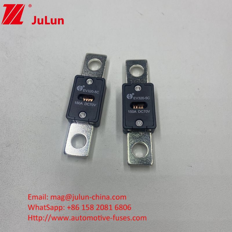 EV320-5X / 5C Otomobil Bataryası 300A 70VDC Şarj Füzesi EV HEV Koruması İçin DC Füzesiyle