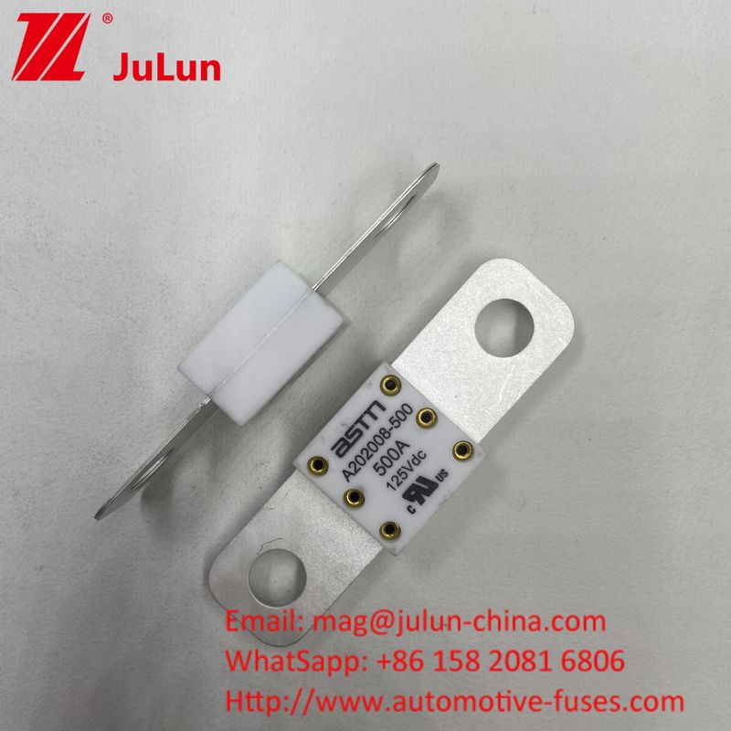 Ev Keramik Sigorta A202008 250A 125VDC Şarj Adaptörü Otomobil Kamyonlar için Uyumlu A202008 125VDC 100A 125A 150A 200A 250A 300A 400A 500A