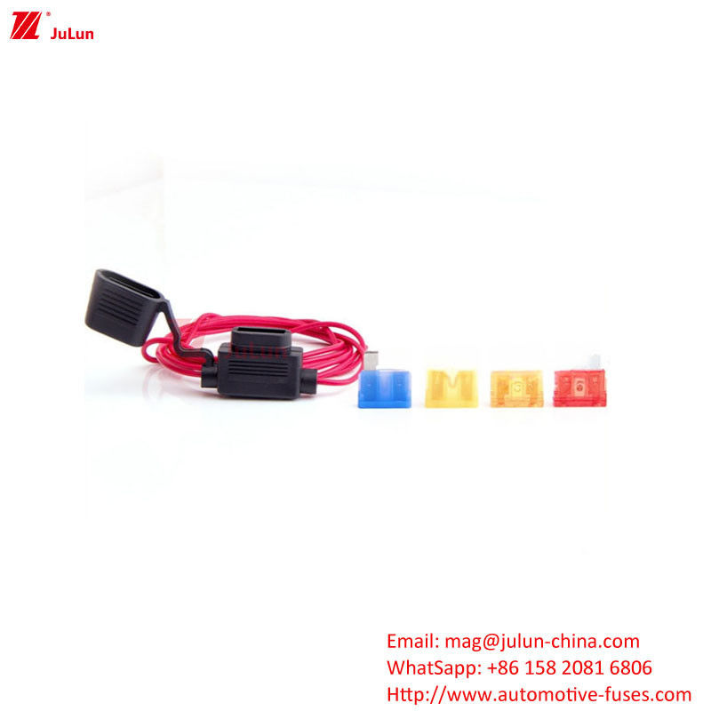 Özelleştirilebilir Otomobil Su geçirmez Sigorta Sahibi Sigortaya Bağlantı 32V-58V Rated Voltaj