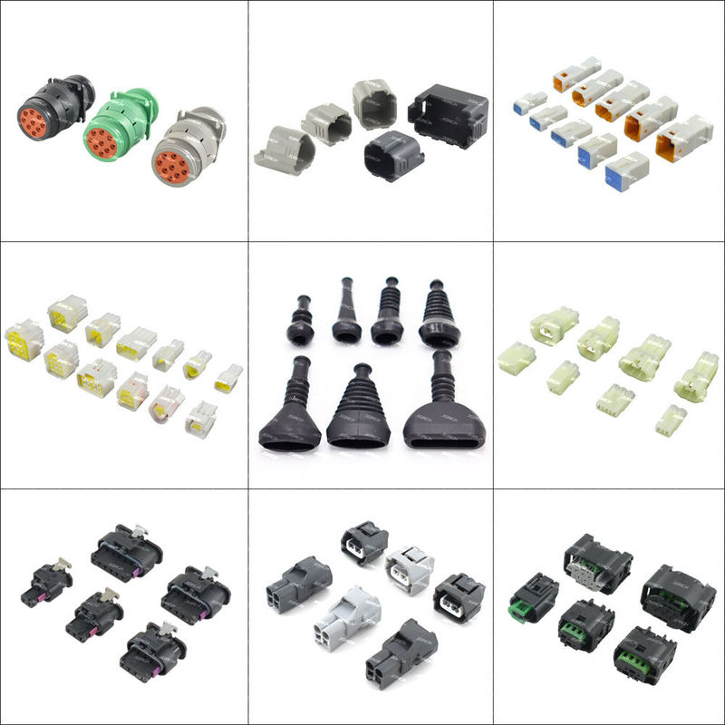 Orijinal OEM konektörü ve terminal tipi ile Crimp Housing Otomobil Kablo Harness