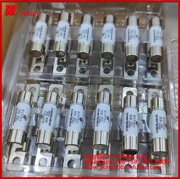 EV315-L 3EB 30A Sigorta 10A 15A 20A 25A 30A 40A 50A DC500V Seramik V Ev Ev Şarj cihazı Elektrikli Otomobiller için Boltlu İnşaat EV çekiş sistemi