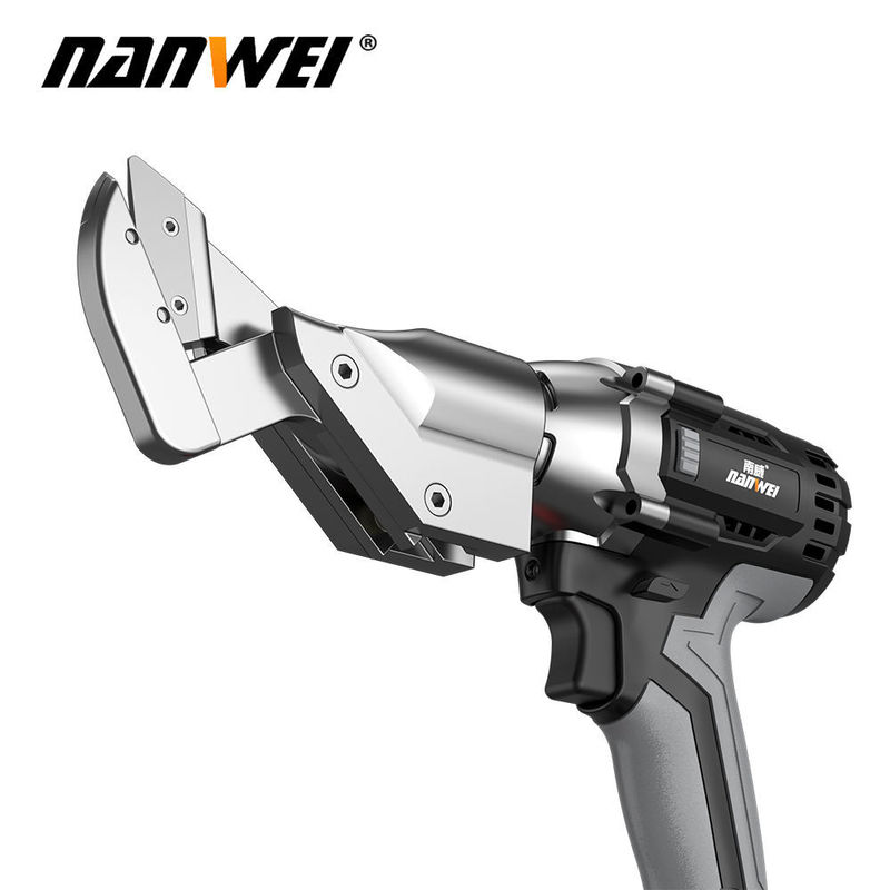 Çaba tasarrufu Metal kesim Kablosuz El makası Elektrikli makas fırçasız motor adımsız değişken hızda şarj edilebilir metal levha