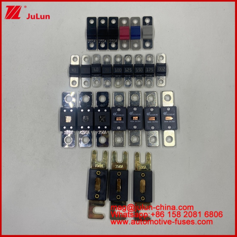Automotive Blade Fuses ANS ANM ANL Stock in Gold Plated Car 40A 100A 300A 400A Bolt Down