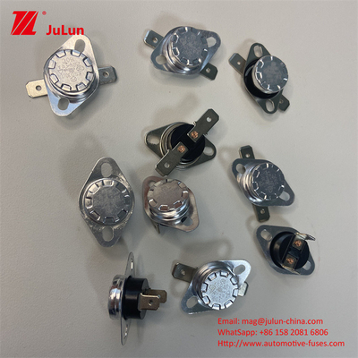 KSD301 Termostat 10A 250V Bimetal Kettle Kahve Termostat Sıcaklık Denetleyicisi