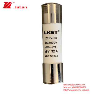 12A 1000VDC Fotovoltaik otobüs kutusu için IEC60269.6 -50-105°C