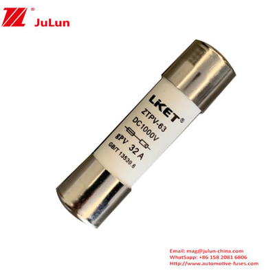Yüksek Voltaj 1000VDC 15A Seramik F Çeşitli 15A 32A 1000VDC için