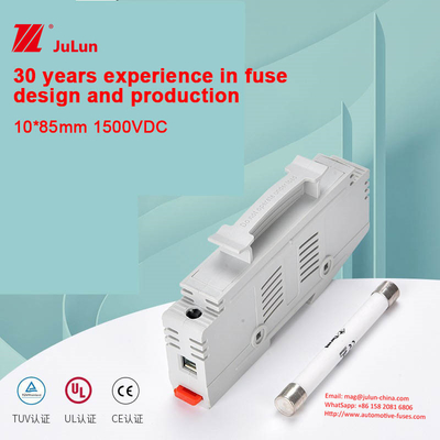 Endüstriyel sınıf fotovoltaik sigorta 1000V DC 15A Yüksek voltaj 1500V DC 40A DC