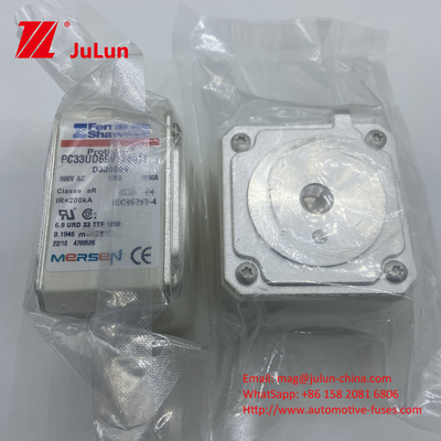 PC33UD69V1250TF 1250AC 690V Küçük Hacimli Ve DC Hata Akımı 200KA için Eramik Araba Sigortaları