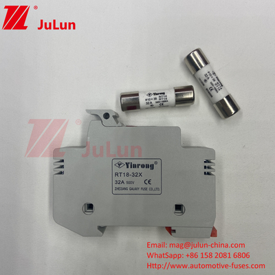 PV-30 CE TUV 10*38mm Dc 6A,8A,10A,12A,15A,20A,25A,32A Güneş PV Dc Güneş PV Modülü Koruması İçin Füzüyle 1000V Füzü