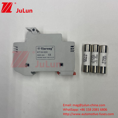 TUV CE 10*38mm DC 1000V Güneş PV Füzesi LED Füzesi Sahibi Korumasıyla Güneş Inverteri için Füzel 20A
