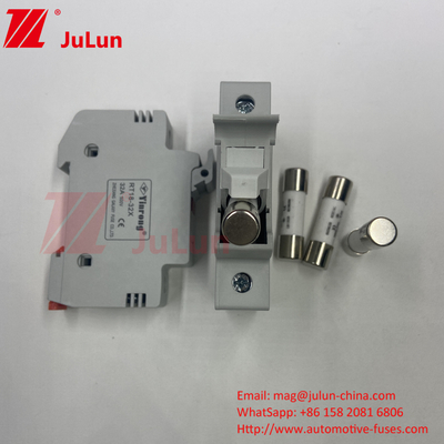 Din Rehber Sigorta Sahibi DIN Demiryolu Güneş Sigorta Sahibi Güneş DC 1000V PV Sigortaları 6A 10A 15A 20A 25A 30A Yüksek V
