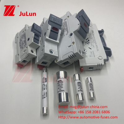 Silindrik Sigorta Güneş PV Sigorta Adli Akım 10A 12A 15A 16A 20A 25A 30A 32A 40A 50A 63A