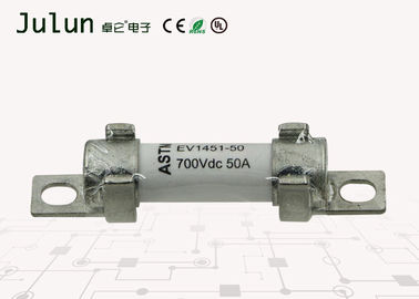 Elektrikli Araç DC Sigortaları 700V 50A Hibrit Araç Sigortaları Seramik Otomotiv Sigortaları