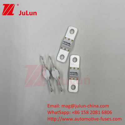 125VDC 300A ASTM Elektrikli Araç Hızlı Şarj / Ev Dc Bolt vida koruması ile Hızlı Şarj Füzesi