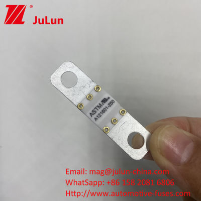 A121601-250A A121601-200A ASTM Yüksek Akımlı EV Enerji Depolama Bataryası İçin Bakır Otomobil Blade Sigorta