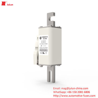 200A DC1000V Elektrik ekipmanları için yüksek voltajlı sigorta kısmi menzilli koruma için sigortalar üzerine bult