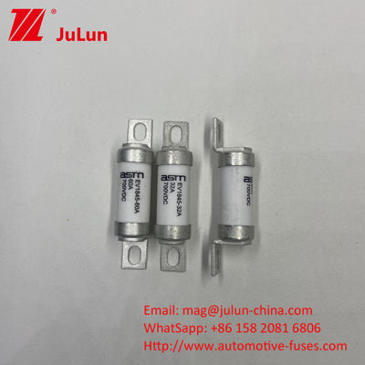 EV Şarjı 100A 700VDC EV1845 10kA Elektrikli Araç Bolt Sigortaları